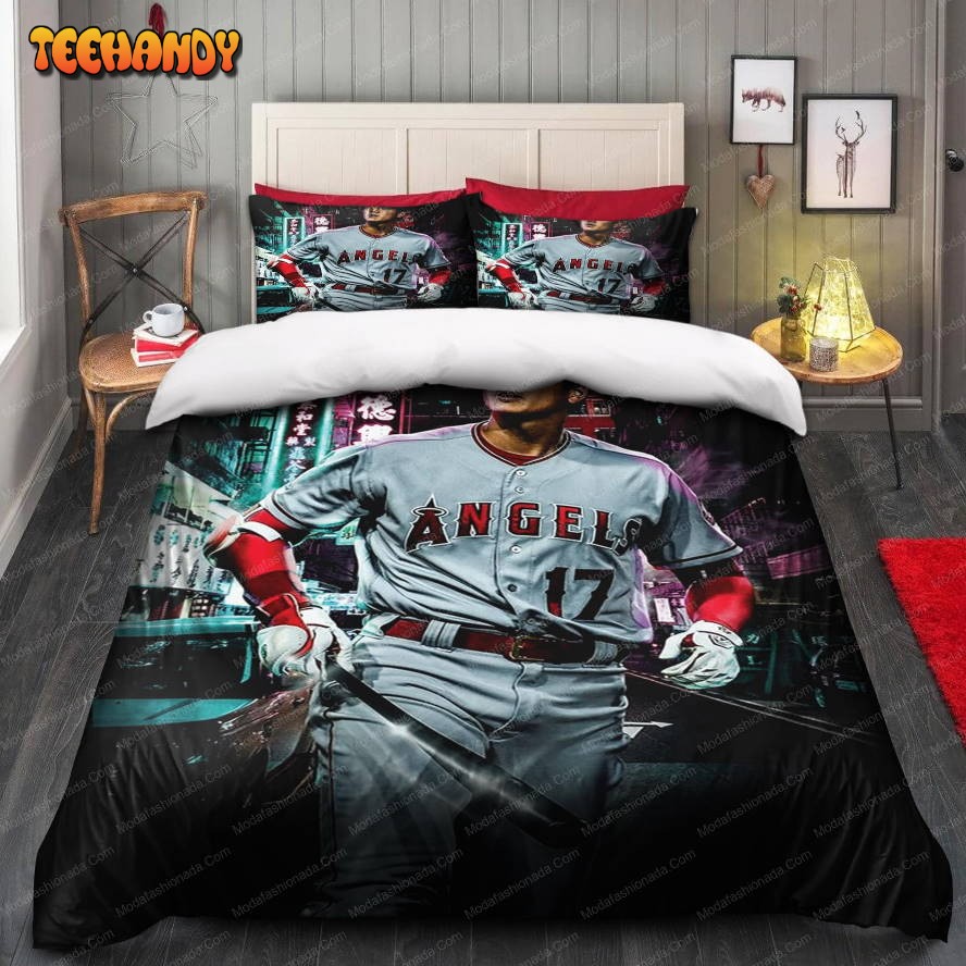 Buy Japanese Shohei Ohtani Los Angeles Angels MLB 21 Bedding Sets