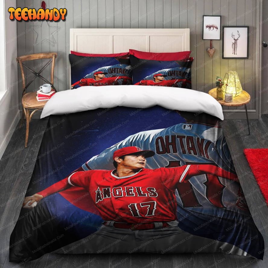 Buy Japanese Shohei Ohtani Los Angeles Angels MLB 23 Bedding Sets