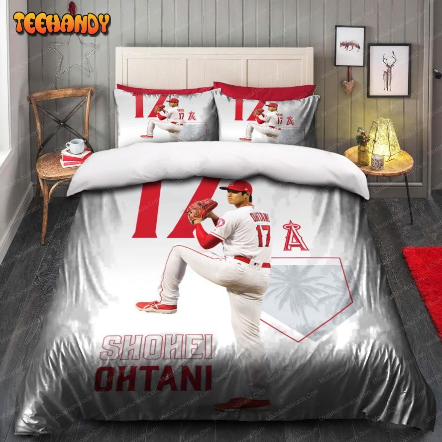 Buy Japanese Shohei Ohtani Los Angeles Angels MLB 24 Bedding Sets