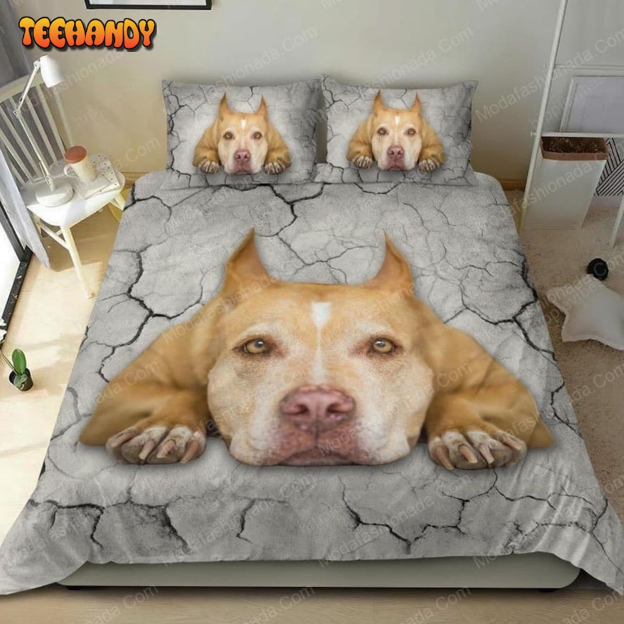 Buy Pitbull Dog Animal 114 Bedding Set