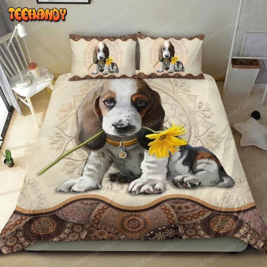 Buy Puppy – Mandala Sunflower Dog Animal 37 Bedding Set