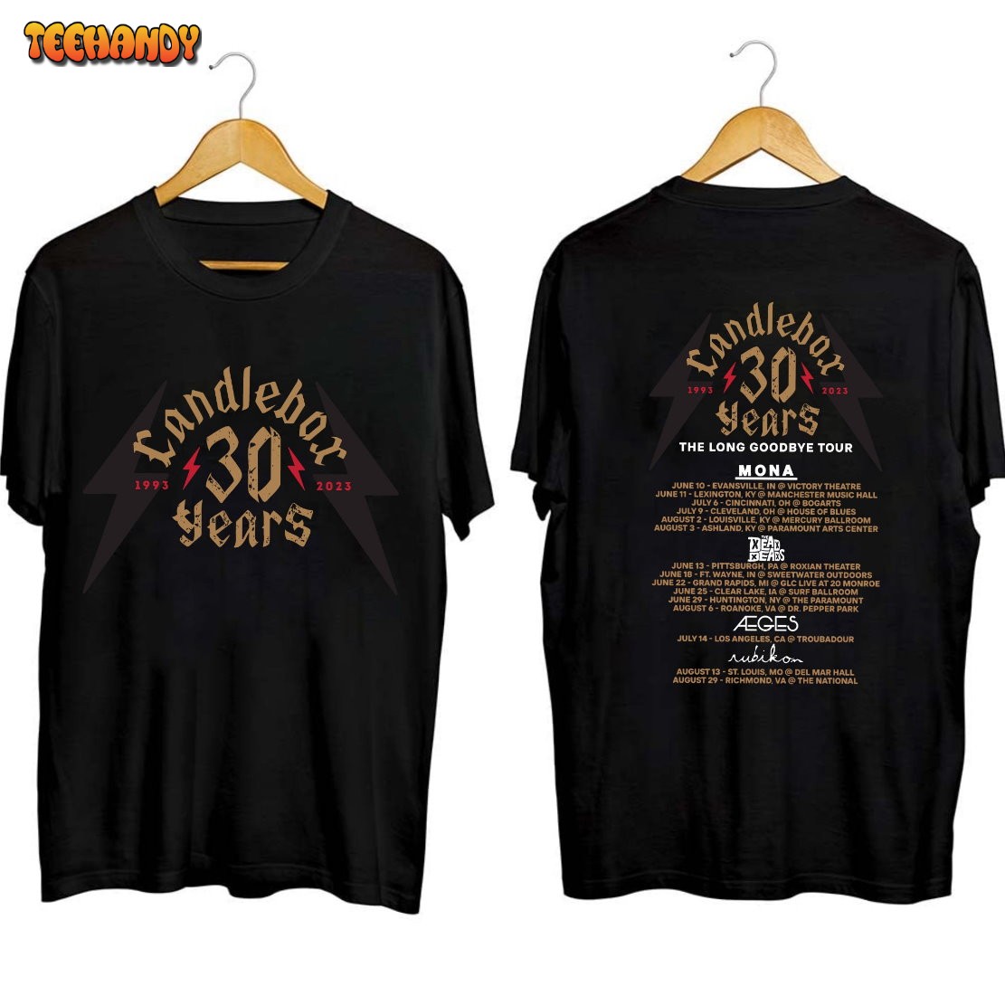 Candlebox The Long Goodbye Tour 2023 Shirt, Candlebox Band Fan Shirt