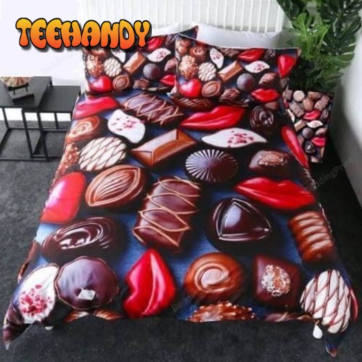 Candy Chocolate Bed Sheets Duvet Cover Bedding Sets