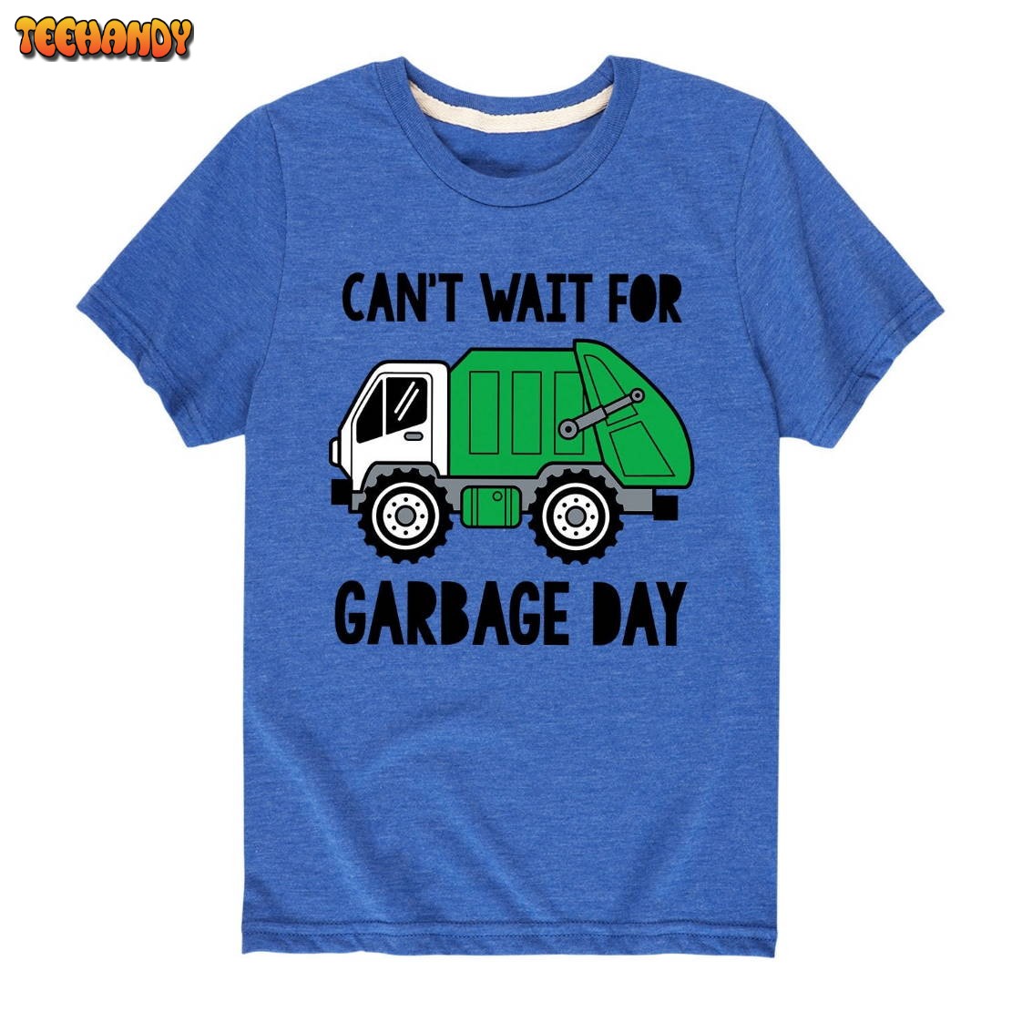 Can’t Wait For Garbage Day Youth & Toddler T-shirt  Kid’s Truck Graphic Shirt