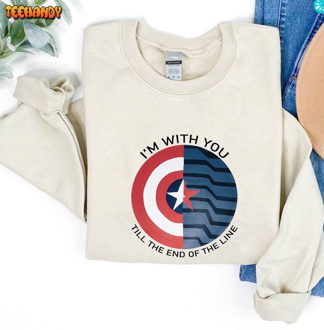 Captain America And Winter Soldier Sweatshirt, Steve Rogers And  Bucky Barnes Quote Shirt