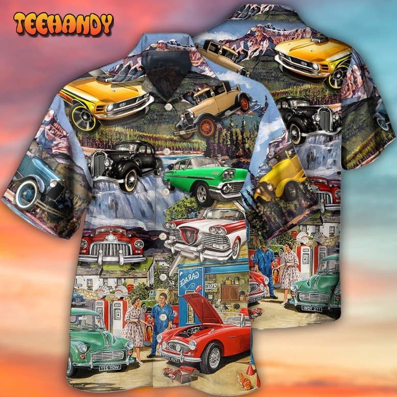 Car Classic Car Life Style Hawaiian Shirt