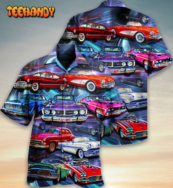 Car Color Mix Style Hawaiian Shirt