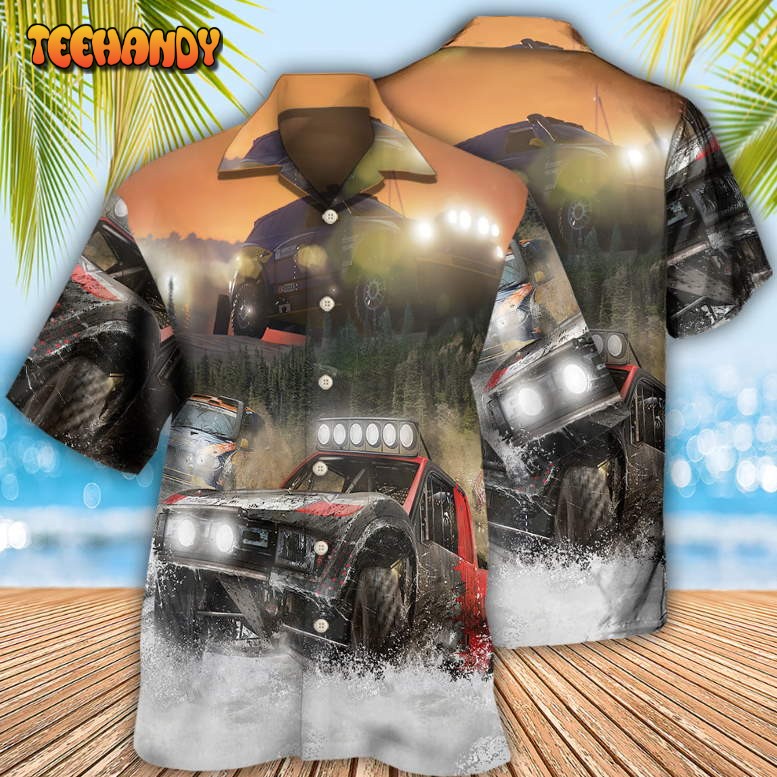 Car Racing Off Road Racing Is My Cool Life Hawaiian Shirt