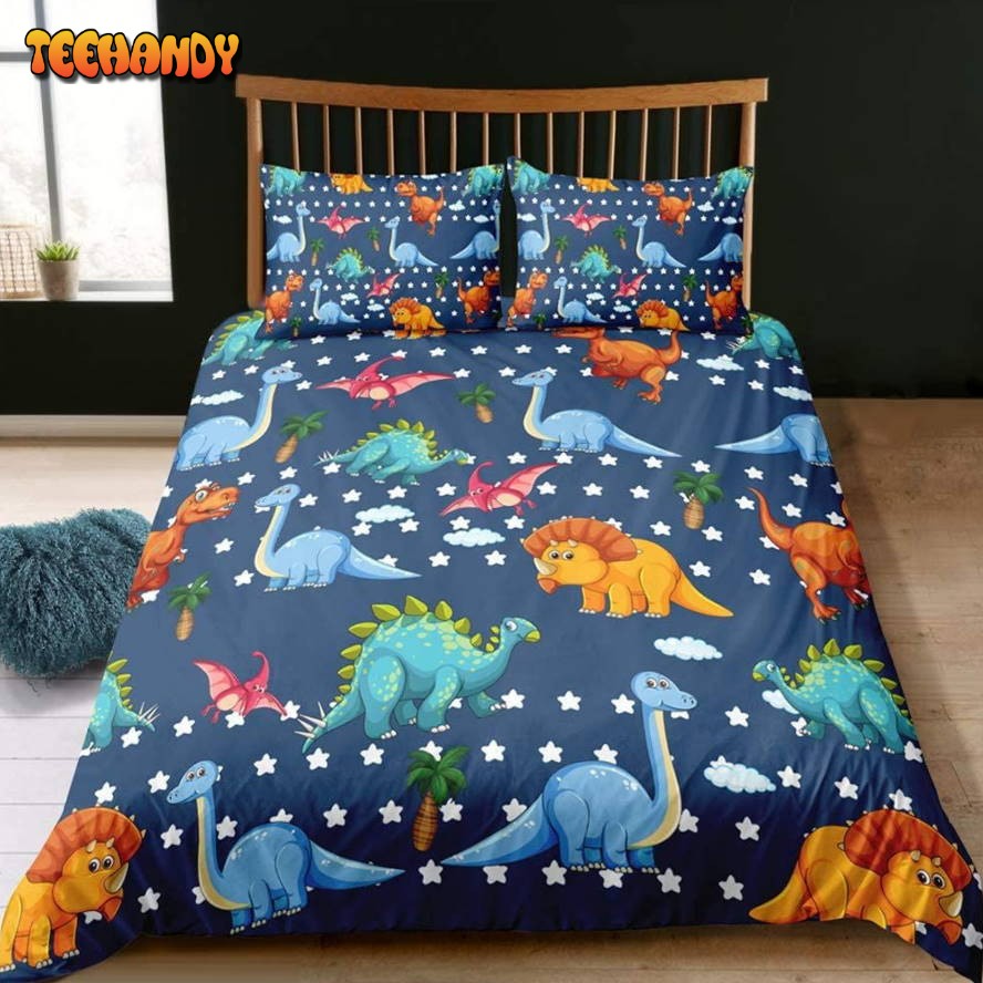 Cartoon Dinosaur World Bed Sheets Duvet Cover Bedding Sets