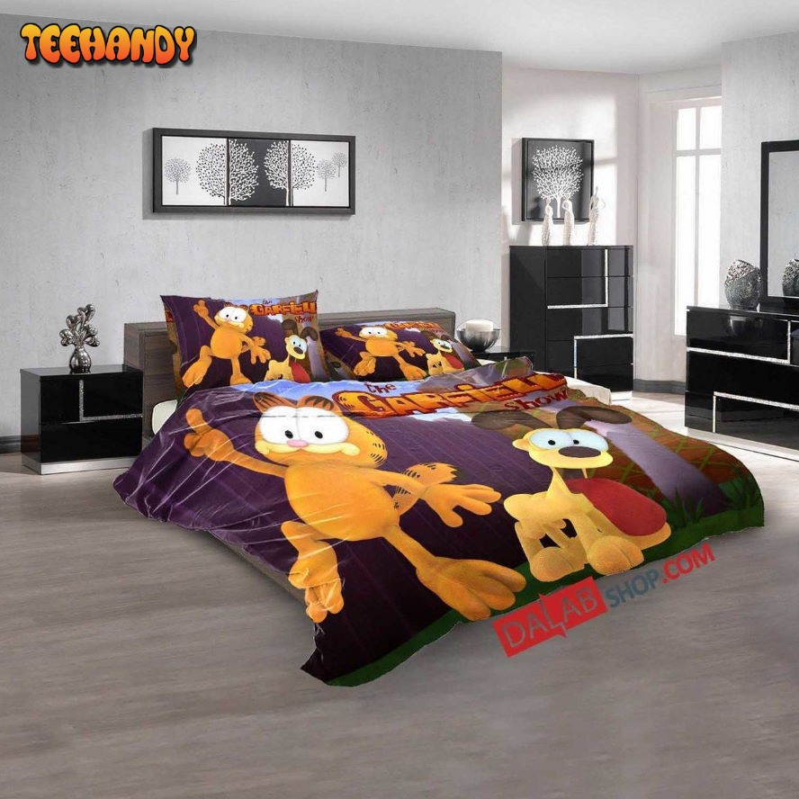 Cartoon Movies The Garfield Show V 3d Duvet Cover Bedding Sets