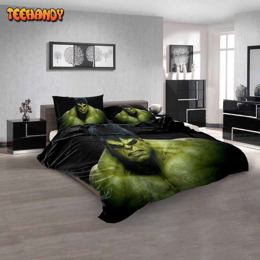 Cartoon Movies The Incredible Hulk N 3d Duvet Cover Bedding Sets