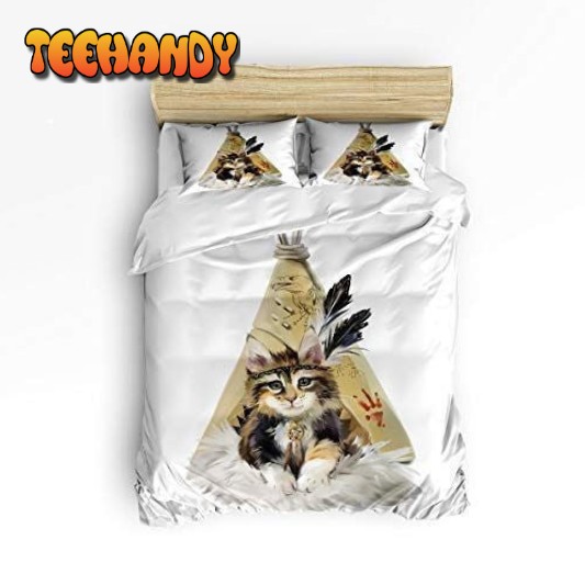 Cat Lover Bed Sheets Duvet Cover Bedding Sets