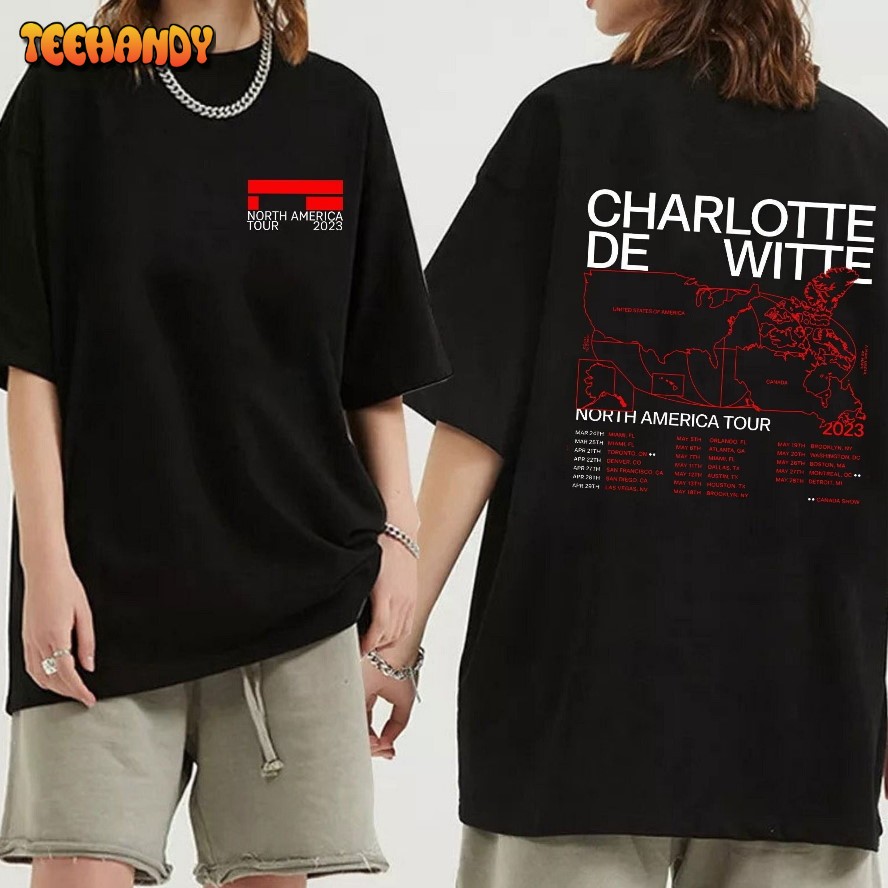 Charlotte de Witte North American Tour 2023 Shirt, Charlotte de Witte Fan Shirt