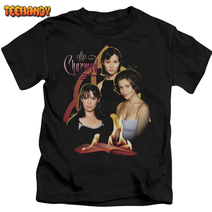 Charmed Original Three Kid’s Black Shirts