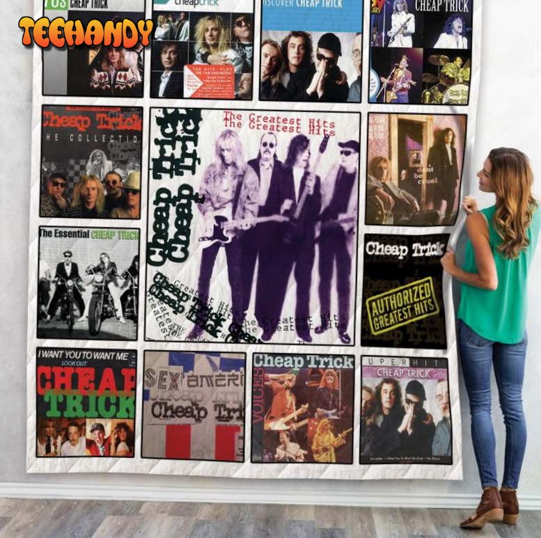 Cheap Trick Compilations Album 3D Quilt Blanket