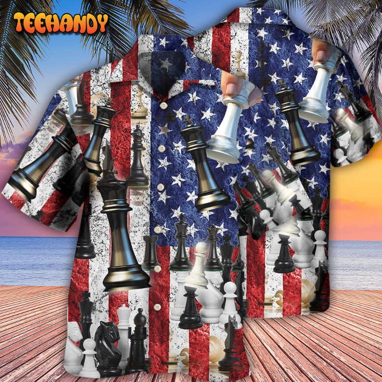 Chess Independence Day Let’s Celebrate With Chess Hawaiian Shirt