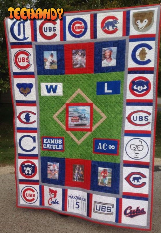 Chicago Cubs 3D Customized Quilt Blanket