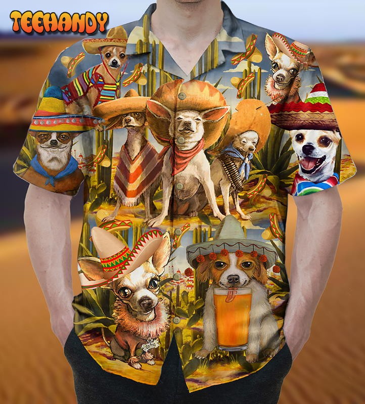 Chihuahua Is My Best Friend Hawaiian Shirt