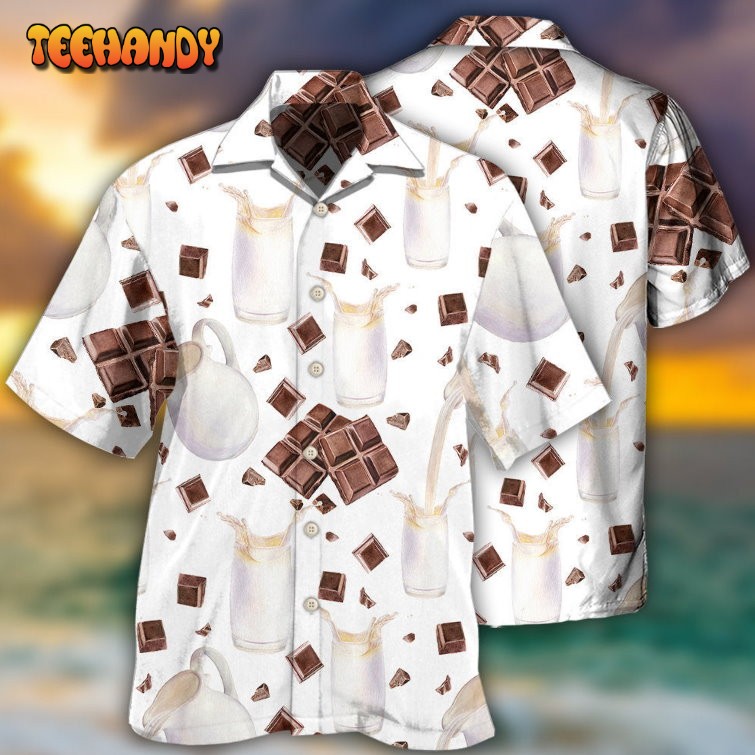 Chocolate Milk Is Cheaper Than Therapy Basic Style Hawaiian Shirt