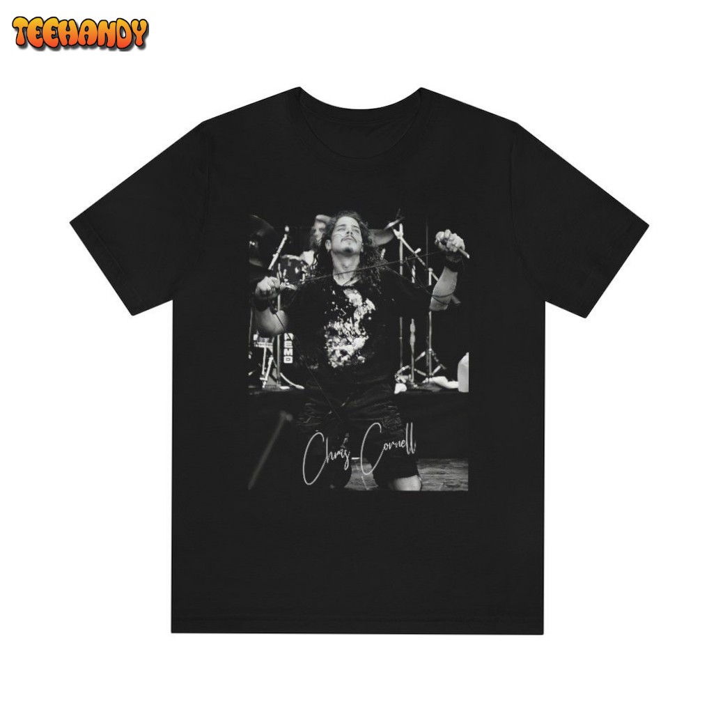 Chris Cornell Retro Vintage T-Shirt Bootleg 90s Inspired Graphic AudioSlave Aesthetic Shirt