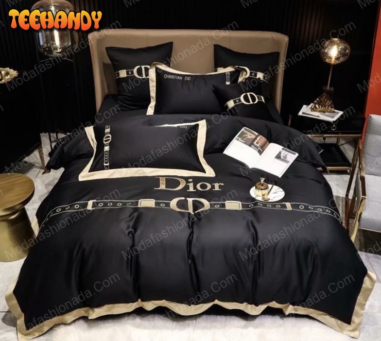 Christian Dior Logo Brands 8 Bedding Set