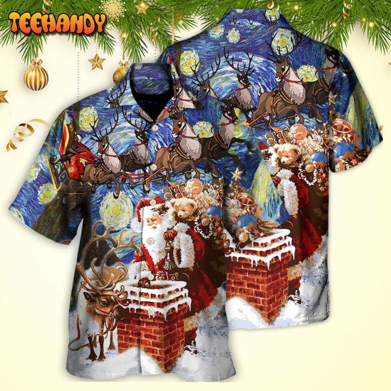 Christmas Santa Coming For You Hawaiian Shirt