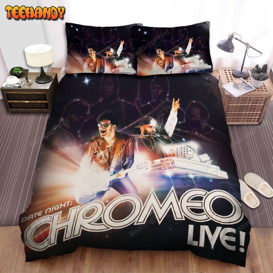 Chromeo Music Live Bed Sheets Duvet Cover Bedding Sets