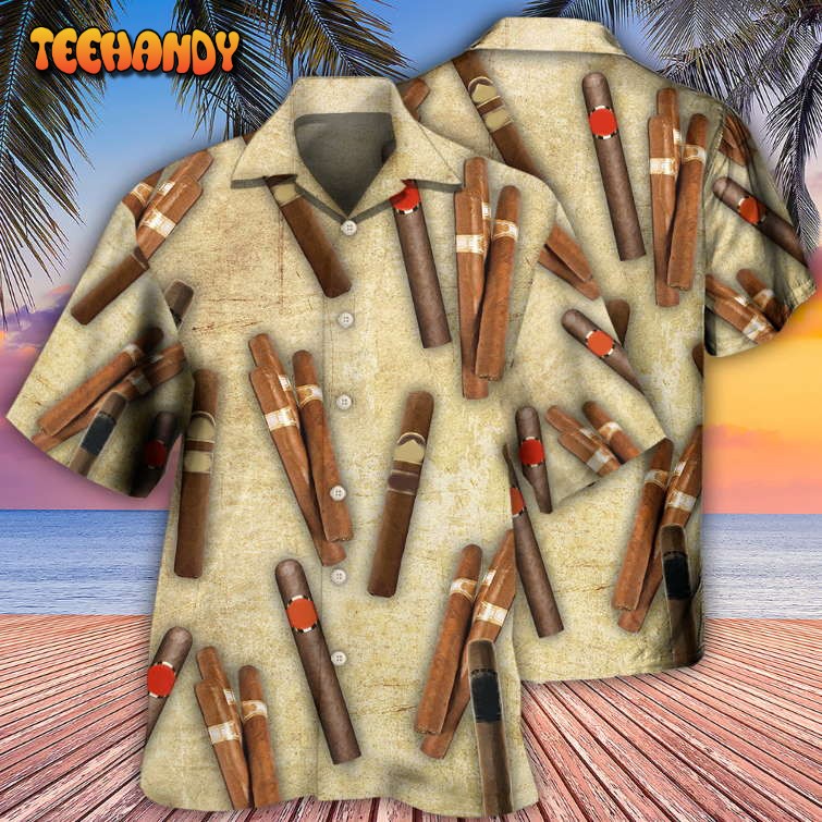 Cigar Oh My Therapy Hawaiian Shirt