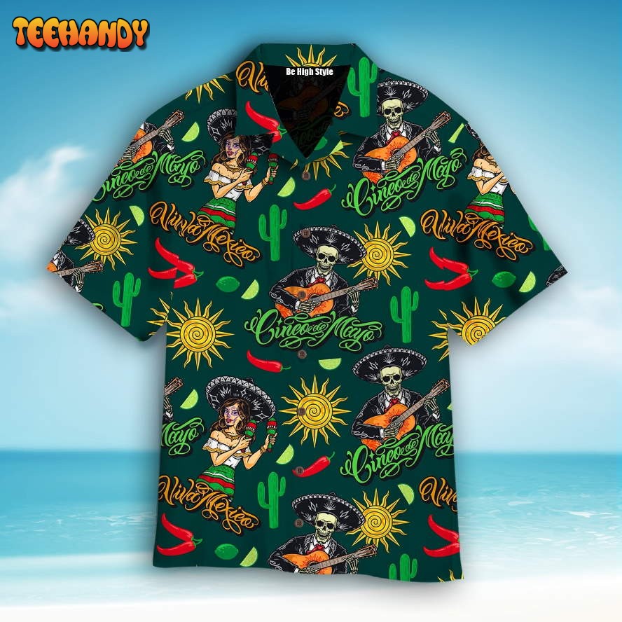 Cinco De Mayo Viva Mexico Festival Hawaiian Shirt