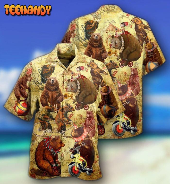 Circus Bears Amazing Hawaiian Shirt