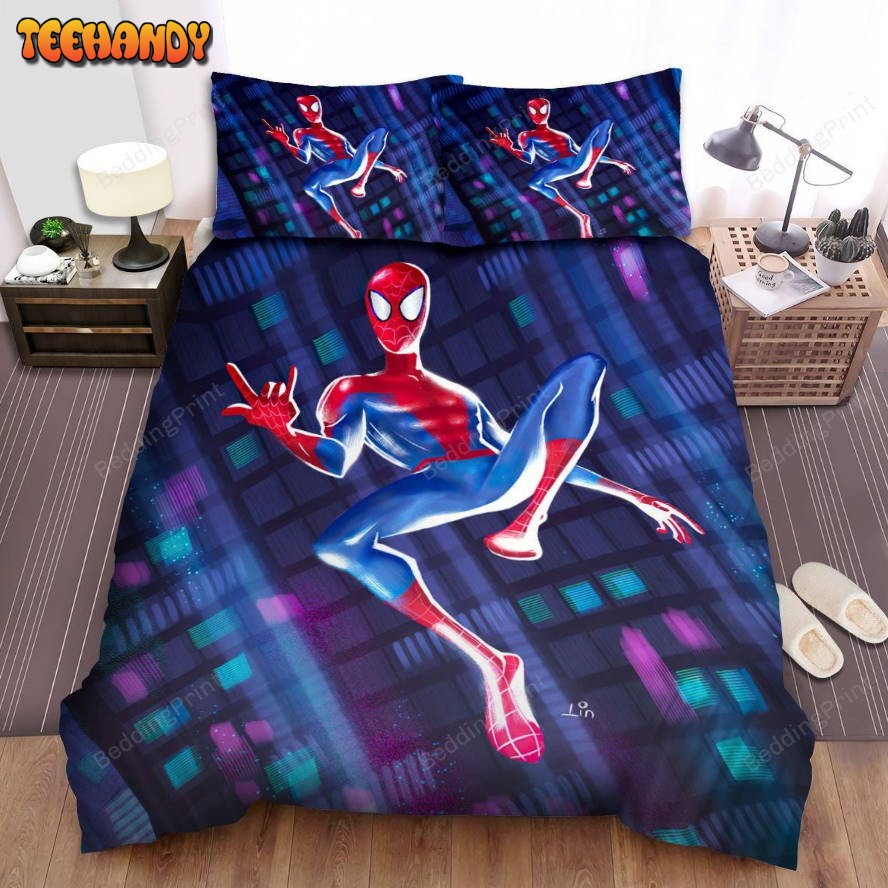 Classic Spider-Man Digital Illustration Duvet Cover Bedding Sets