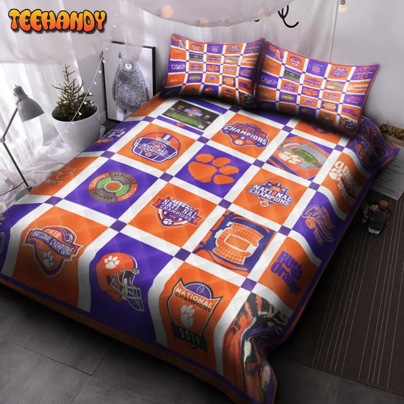 Clemson Tigers Bedding Set