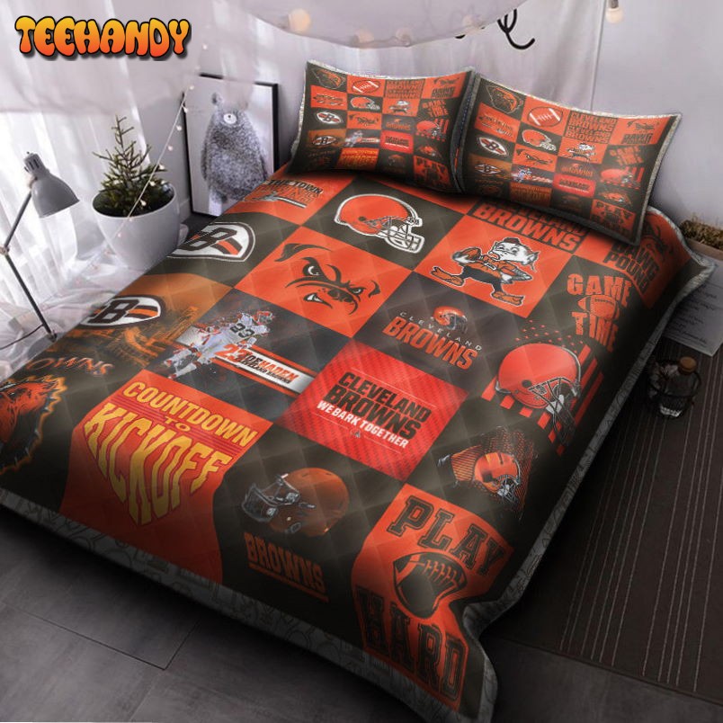 Cleveland Browns V1 Bedding Set