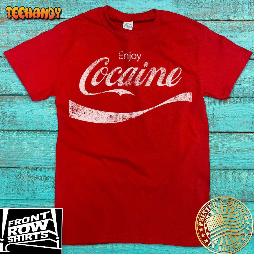 Coca Cola Parody Enjoy Cocaine T-Shirt