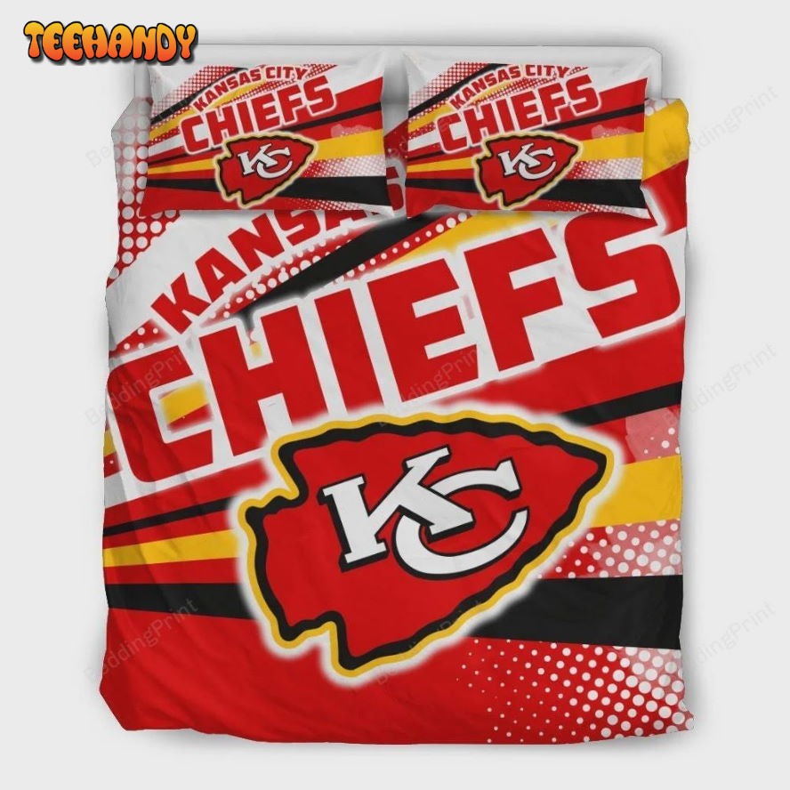 Colorful Shine Amazing Kansas City Chiefs NFL Football Team Bedding Sets