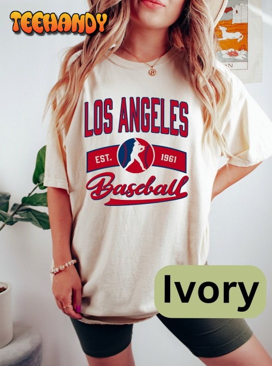 Comfort Colors Shirt Los Angeles Shirt LA Gameday Baseball T Shirt