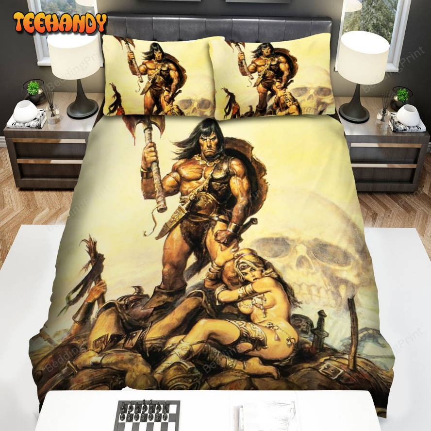 Conan The Barbarian 2011 Movie Sword And Sorcery Genre Duvet Cover Bedding Sets