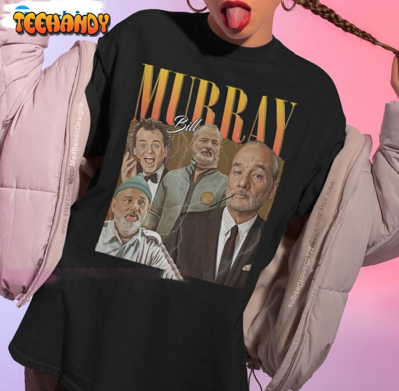 Cool Bill Murray Rock Poster Design Unisex T Shirt