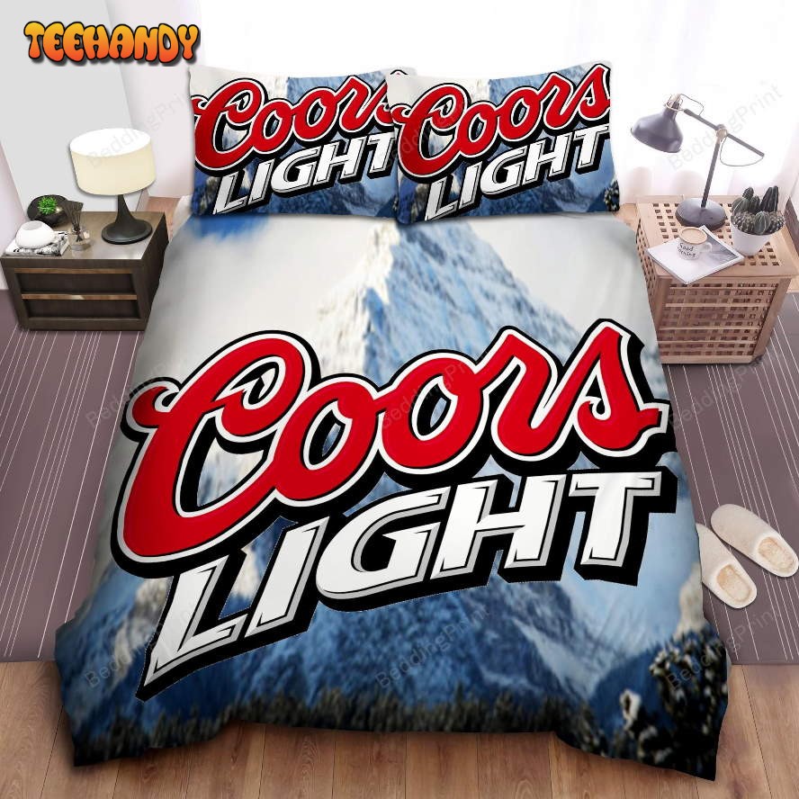 Coors Light Moon Light Bed Sheets Duvet Cover Bedding Sets