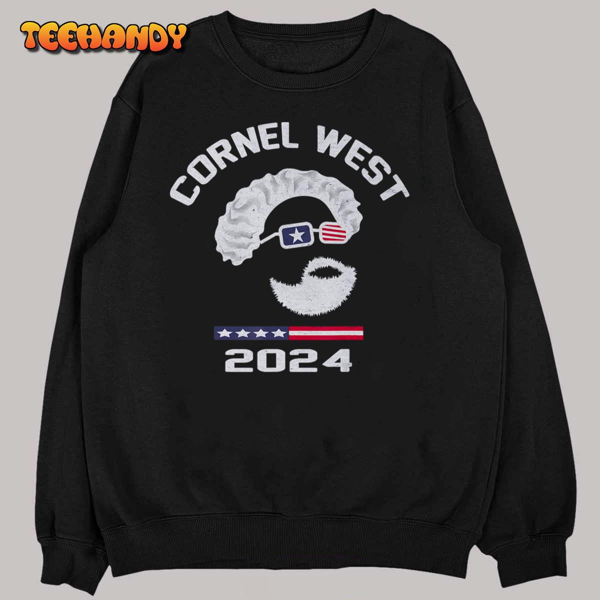 Cornel West for President 2024 – Portrait Cornel West 253 T-Shirt