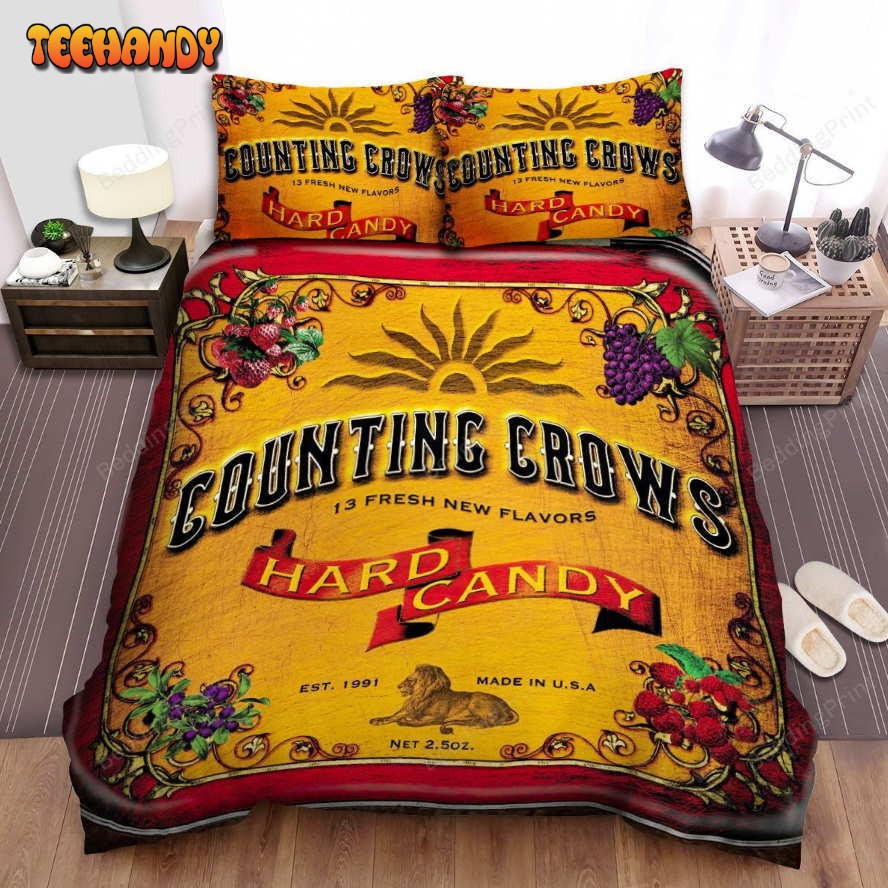 Counting Crows Hard Candy Bed Sheets Duvet Cover Bedding Sets