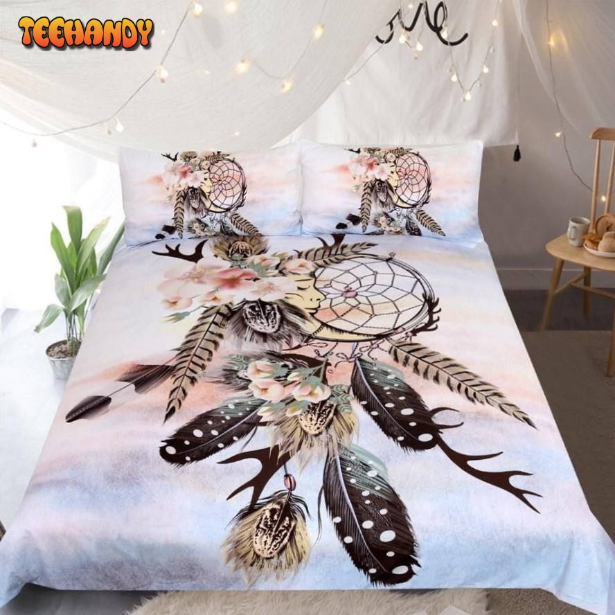 Country Feathered Dreamcatcher Bed Sheets Duvet Cover Bedding Sets