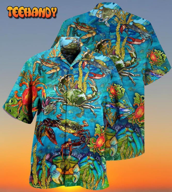 Crab Animals Life Is Better With A Crab Hawaiian Shirt