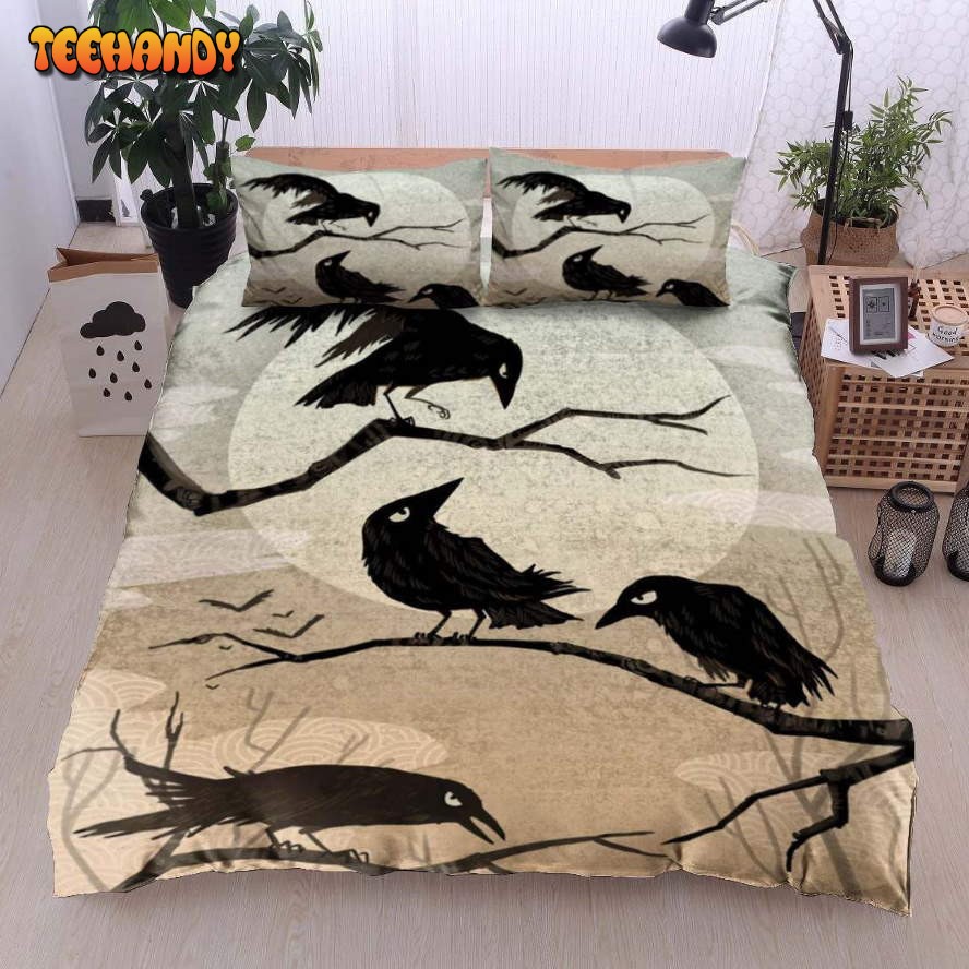 Crow Bedding Sets Duvet Cover and Pillow Cases