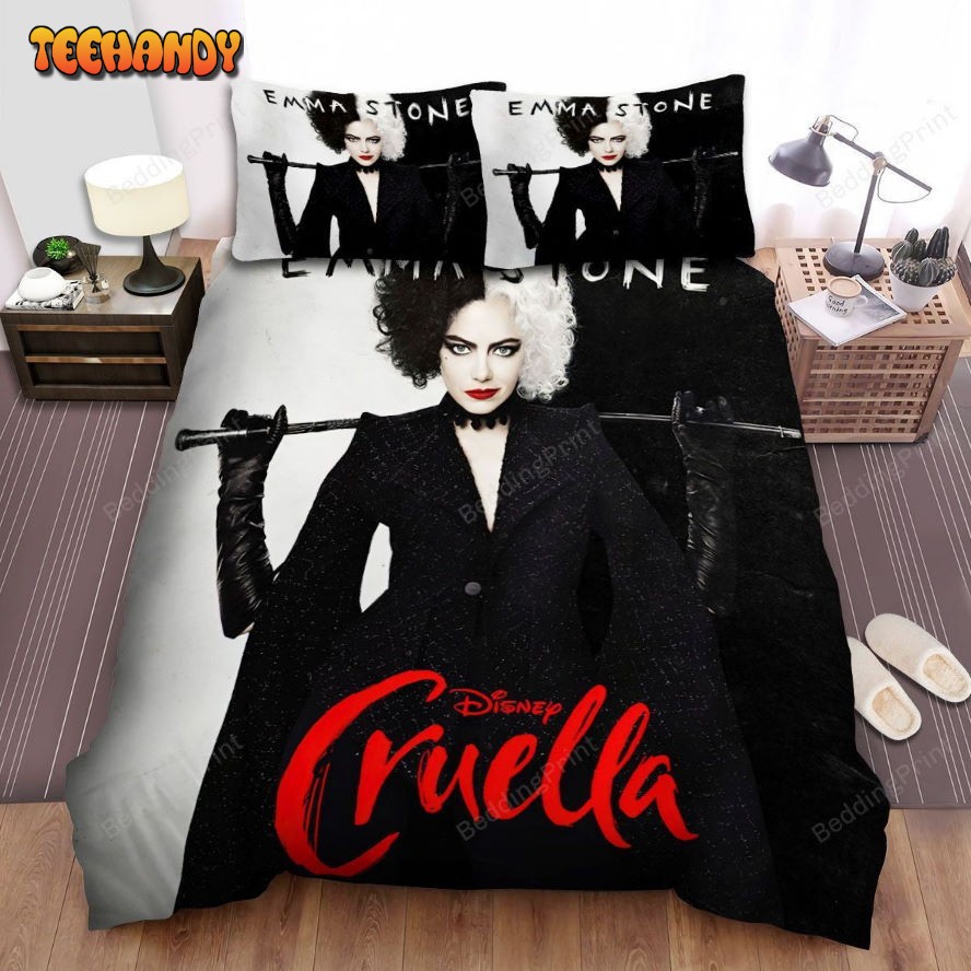 Cruella Movie Poster 1 Bed Sheets Duvet Cover Bedding Sets
