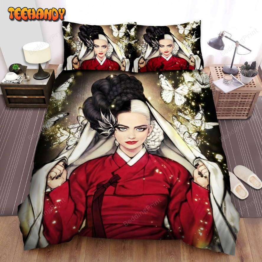 Cruella Traditional Dress Bed Sheets Duvet Cover Bedding Sets