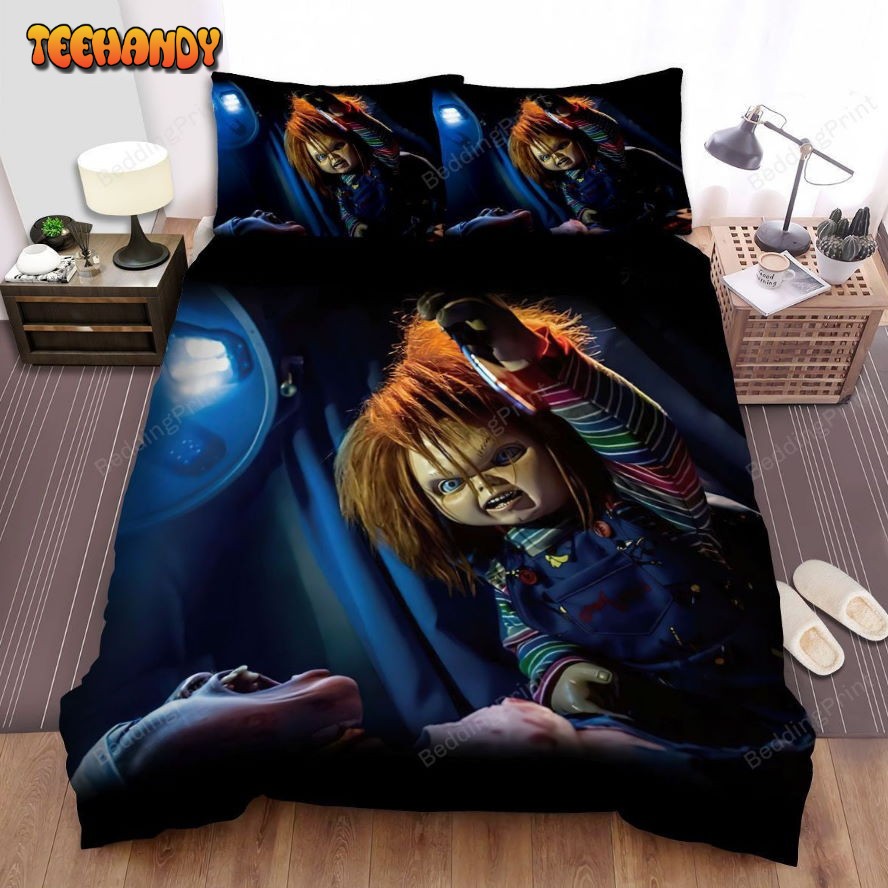 Cult Of Chucky Murder Ghost Doll Bed Sheets Duvet Cover Bedding Sets