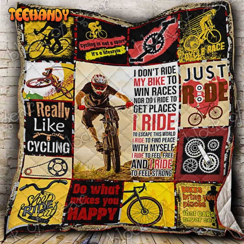 Cycling Is Not Sport, It’S Lifestyle 3D Quilt Blanket