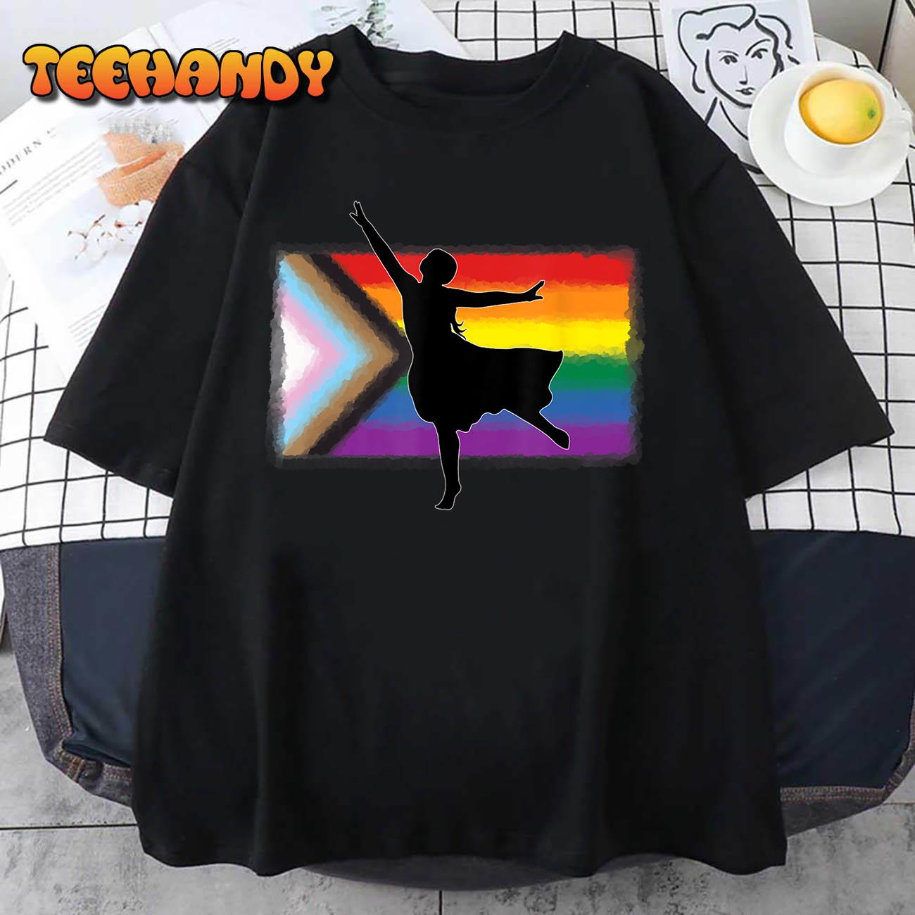 Dance LGBT Pride Flag T-Shirt