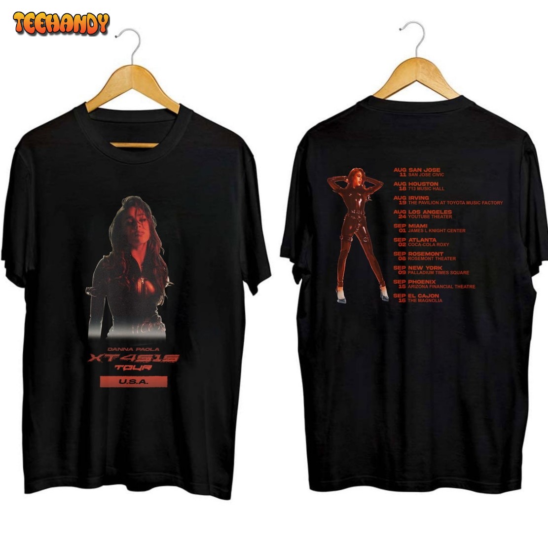 Danna Paola XT4S1S Tour USA Shirt, Danna Paola 2023 Tour Shirt